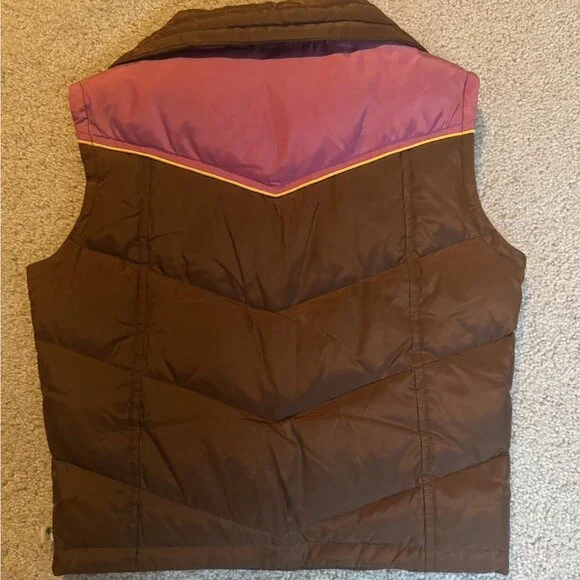 Hollister 70s Style Down Vest - size small - Picture 2 of 4